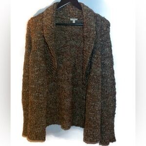 Talbots Cardigan wool blend size smalll brown